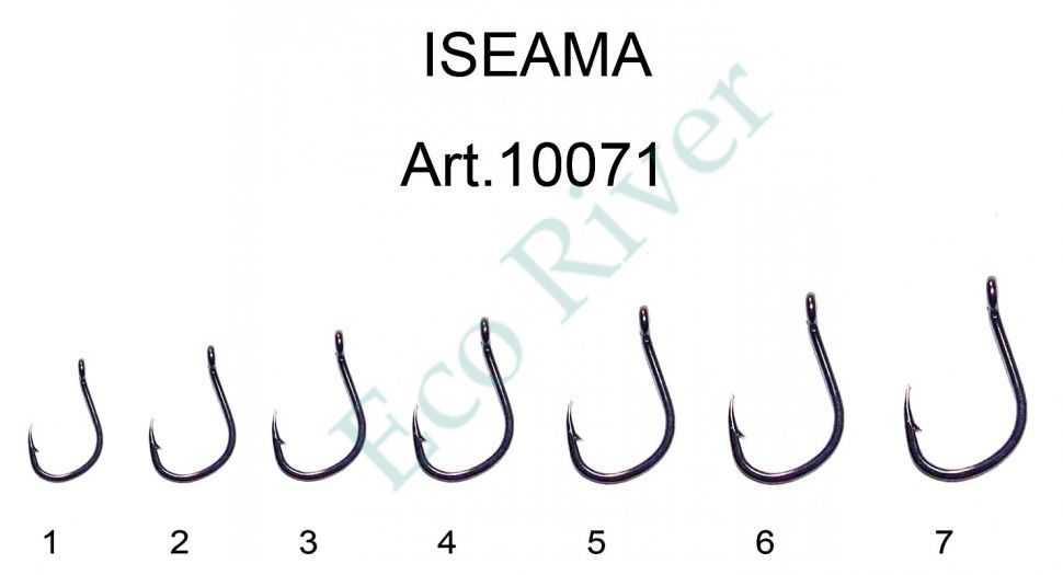 Крючок Fish Season Iseama-ring №3 BN 10шт 10071-03F