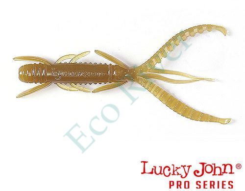 Виброхвост Lucky John Pro S Hogy Shrimp съедоб. 07,60 10шт 140140-S18