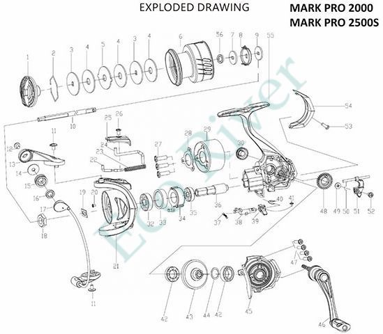 Катушка Nautilus Mark Pro 2000