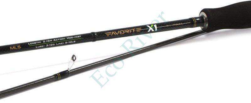 Спиннинг "FAVORITE" X1 X1-602ExH 1.83м 20-60г Ex-Fast