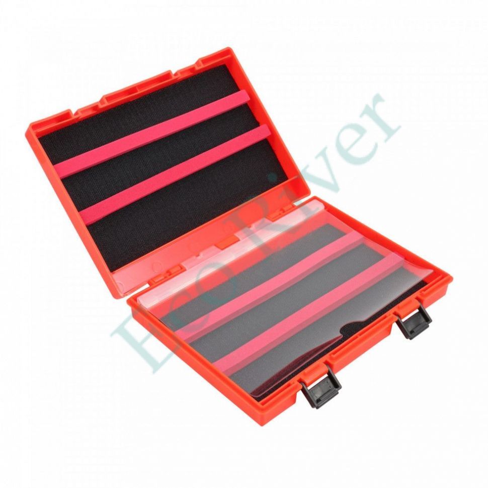 Коробка для микроблесен Namazu Pro TiA TAKE-BAIT Case-Book, 200х145х34 мм/60/