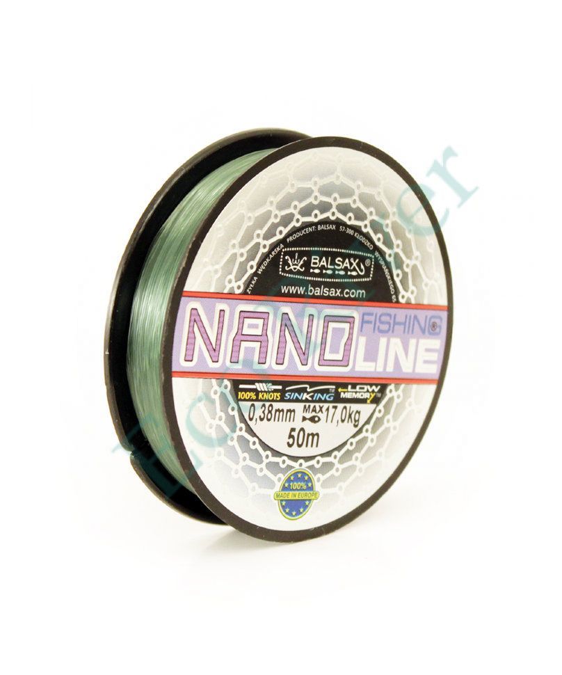Леска Balsax Nano Green 0.45 50м