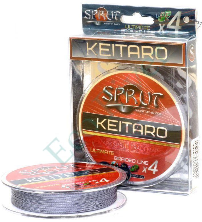 Плетеный шнур Sprut Keitaro Ultimate X4 space gray 0.14 140м
