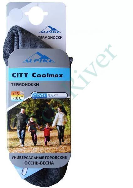Носки термо Alpika City Coolmax +15-10С р.34-36