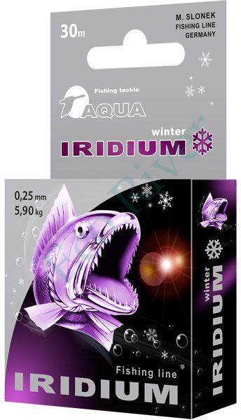 Леска Aqua Iridium 0.14мм 30м