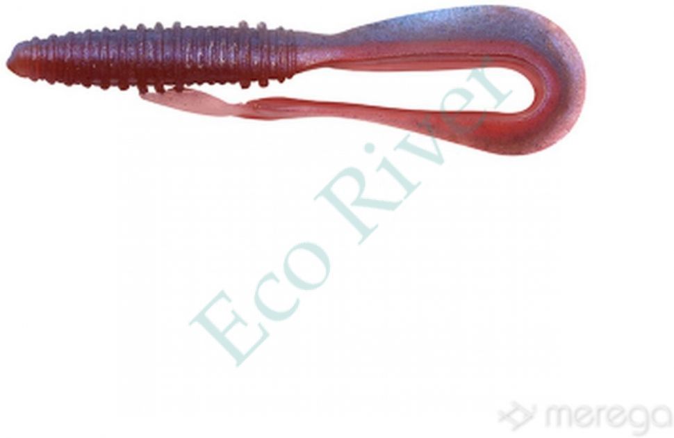 Твистер MEREGA Lost Tail (съедобная), р.100 мм, вес 4,6 г, цвет M96, кальмар (уп.4 шт)/500/