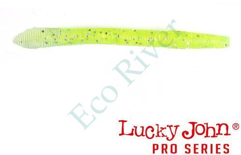 Черви "Lucky John" Pro S Wacky Worm "съедоб." 09,90 10шт 140135-071