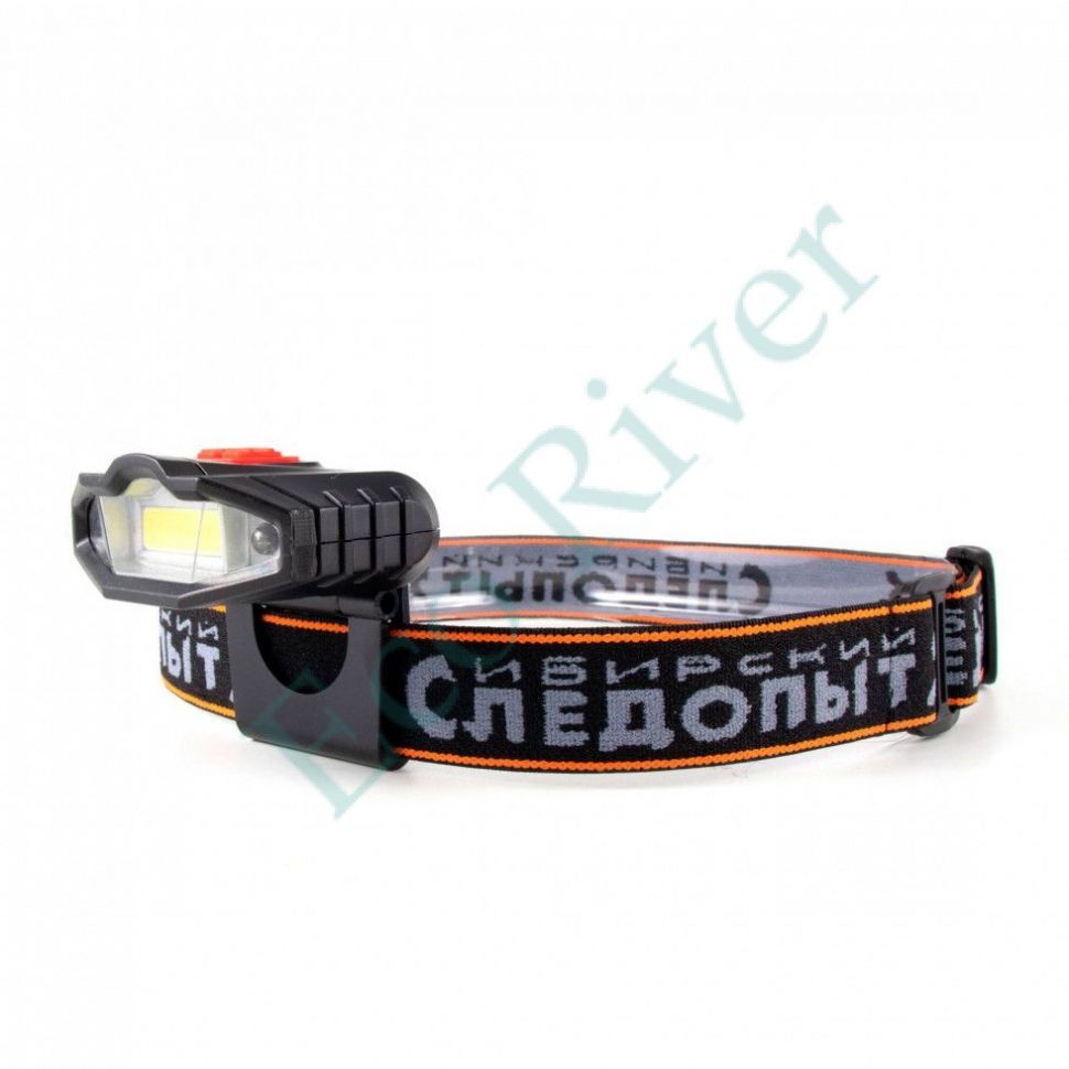 Фонарь для кепки Сибирский Следопыт-Протон, 1 COB + 2 LED, аккум. 220В, USB/200/
