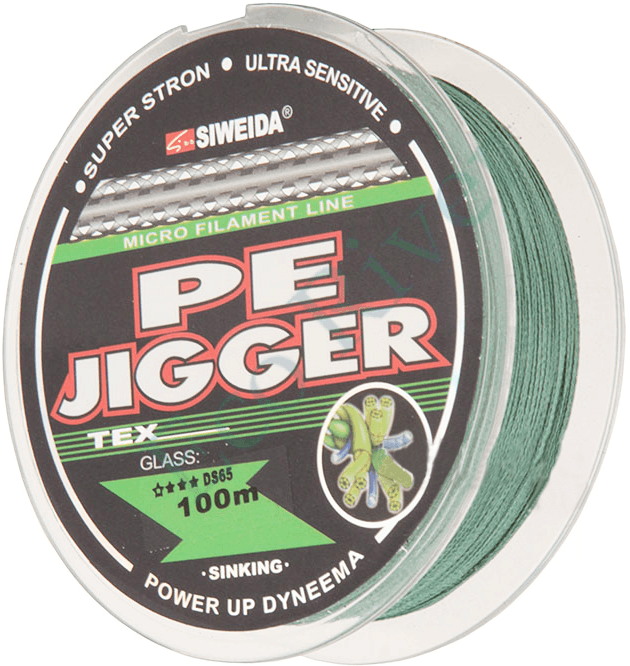 Леска плет. "SIWEIDA" PE Jigger DS65 0.26 100м (A3-5)