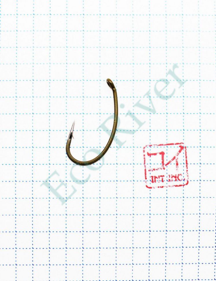 Крючок KOI HUMP BACK, размер 2 (INT), цвет OL, карповый (10 шт.)/85/