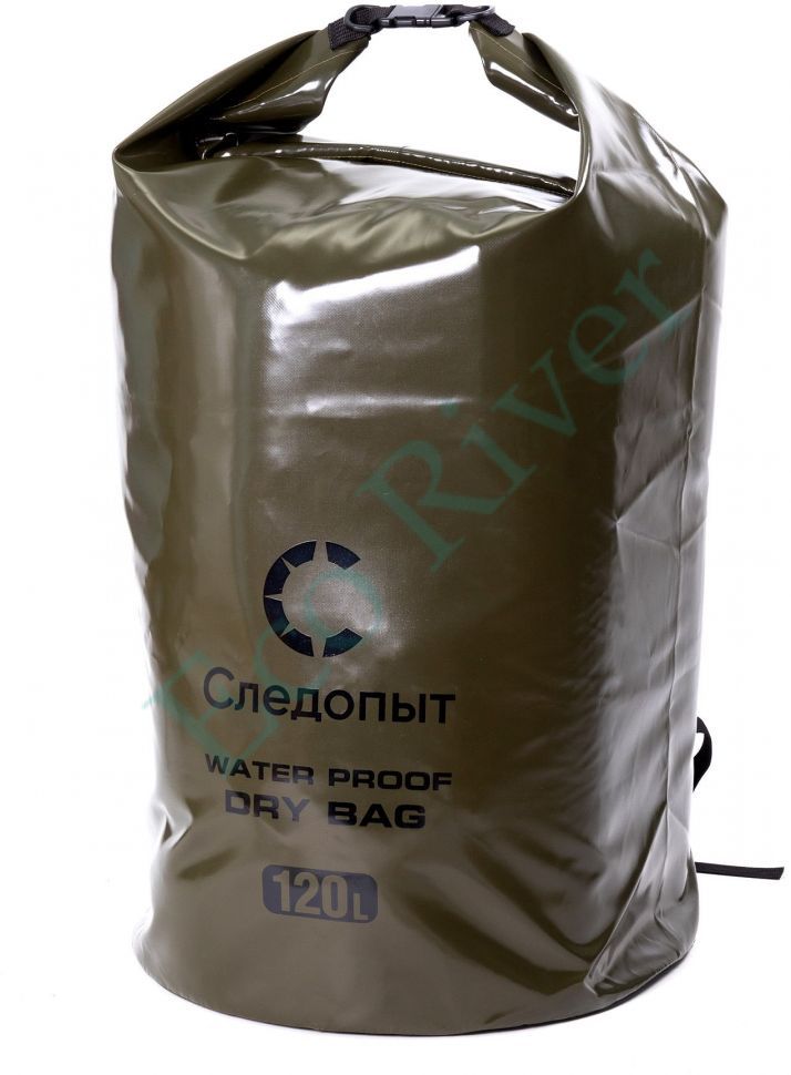 Гермомешок Следопыт - Dry Bag , 120 л, цв. хаки/20/