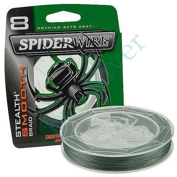 Леска плет. "SPIDERWIRE" Stealth Smooth 8 Moss Green 0.06мм 150м 1422055