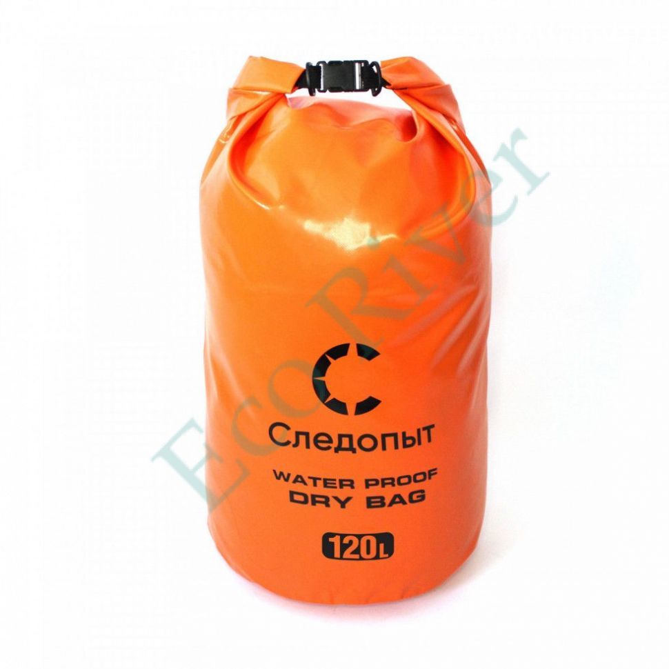 Гермомешок Следопыт - Dry Bag без лямок, 120 л, цв. оранжевый/20/
