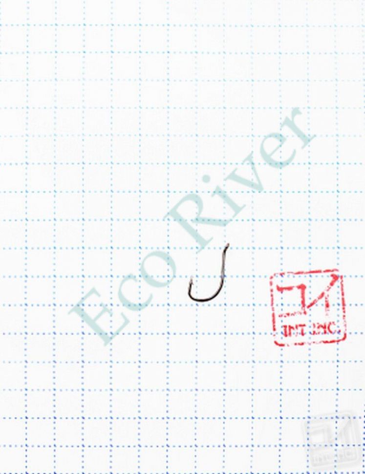 Крючок KOI KAIRYO HAN SURE-RING, размер 10 (INT)/4 (AS), цвет BN (10 шт.)/250/